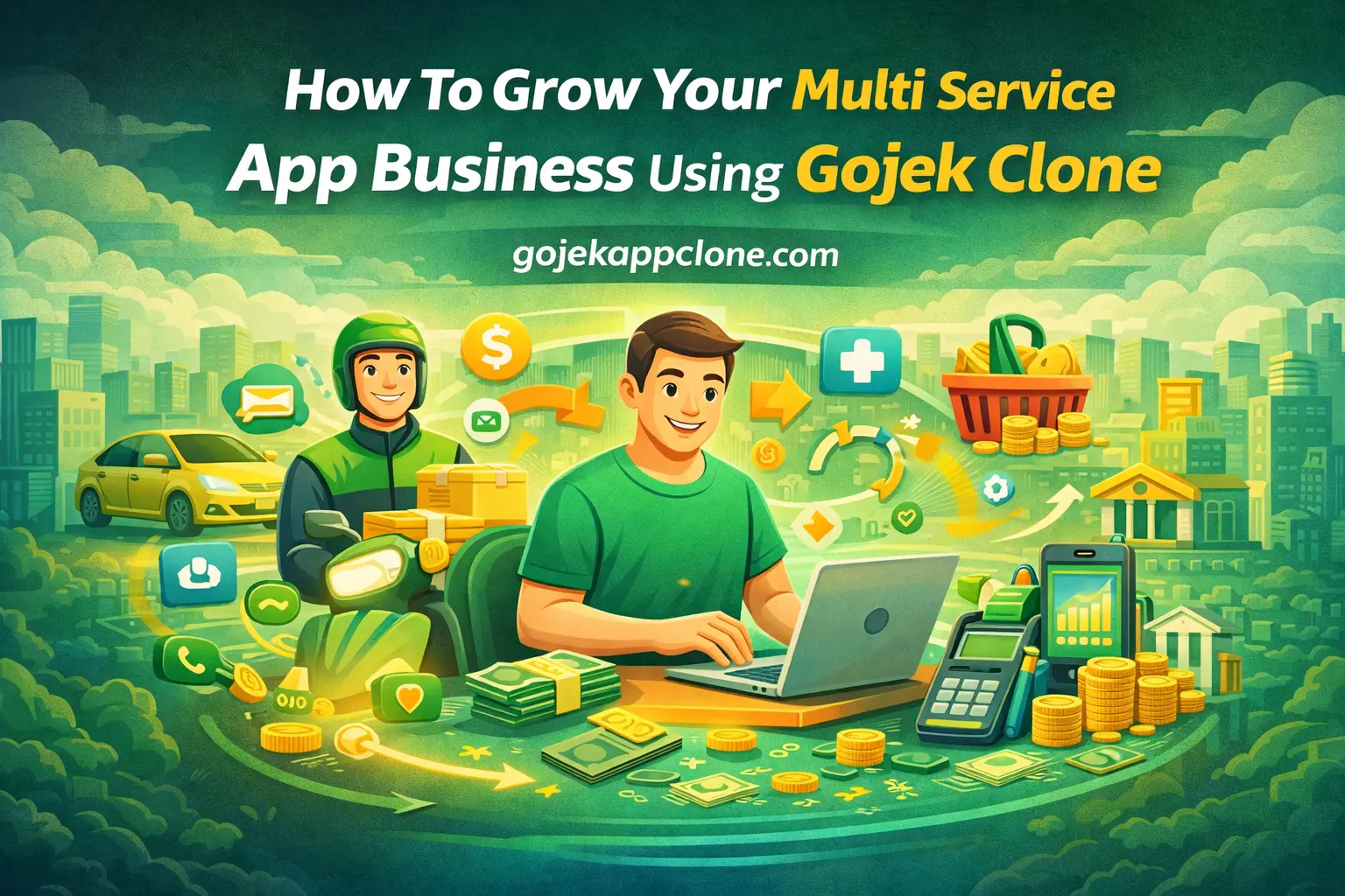 Growing Your Multi-Service App with a Gojek Clone