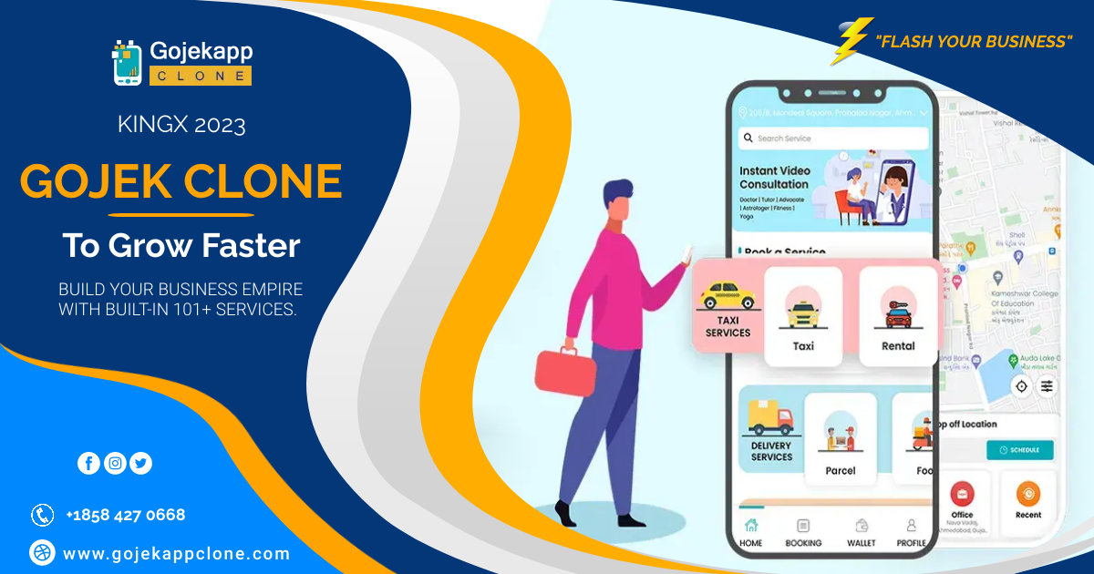 Commence A Successful Business With Our Gojek Clone: Multi-Service App