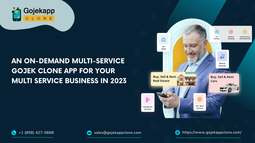 Gojek Clone App For Your Multi Service Business