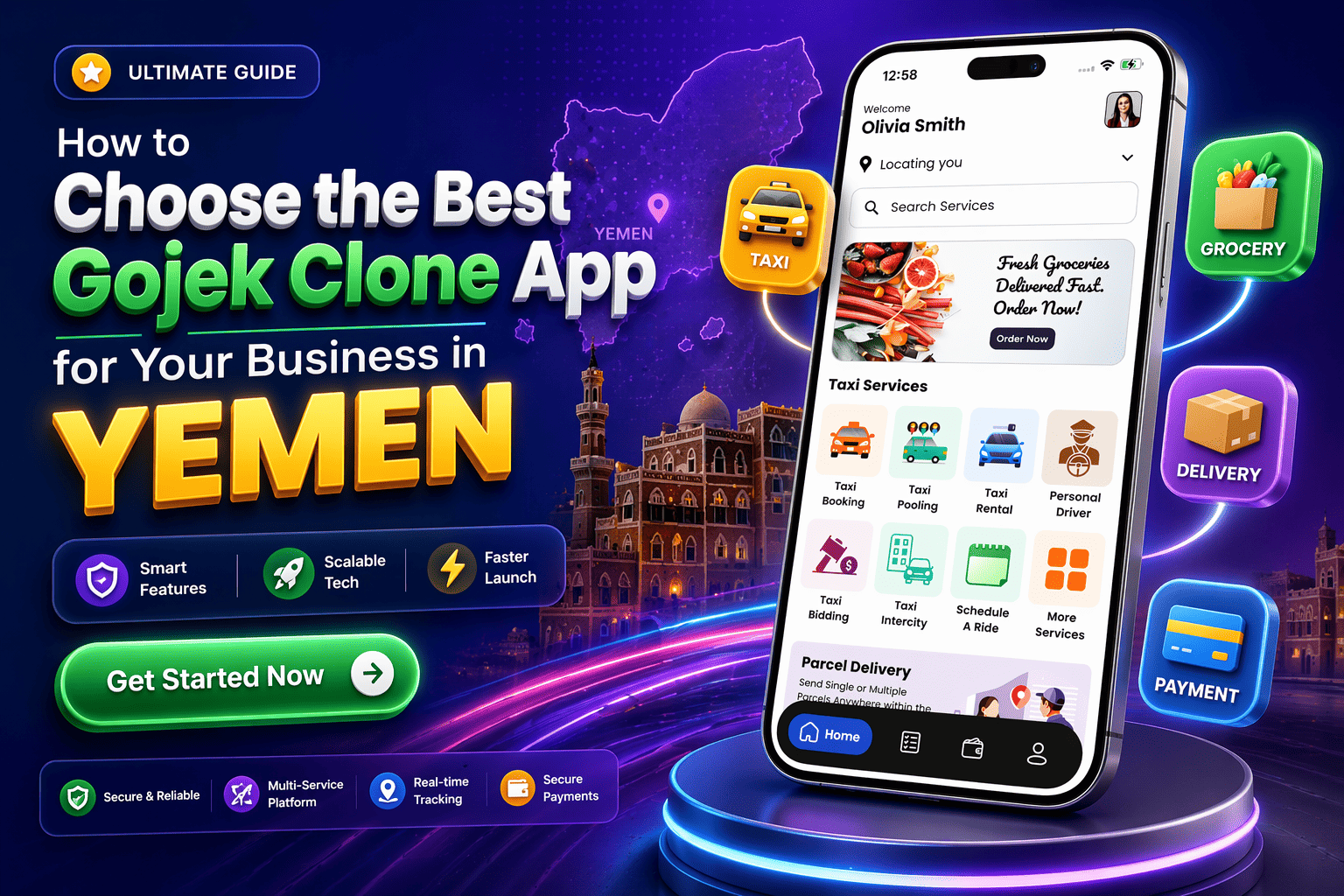 How to Choose the Best Gojek Clone App for Your Business in Yemen
