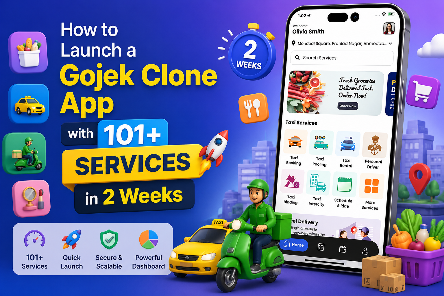 gojek clone app