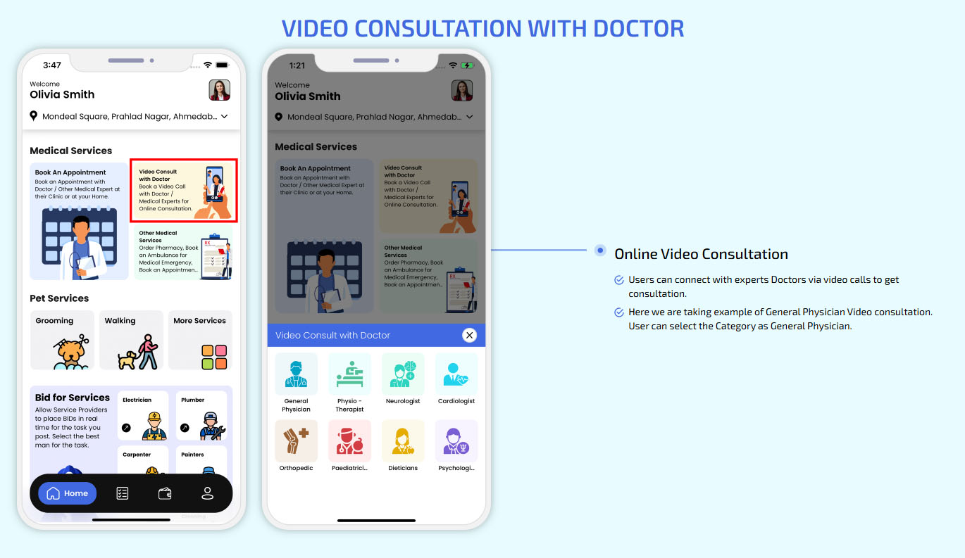 Video Consultation with Doctor